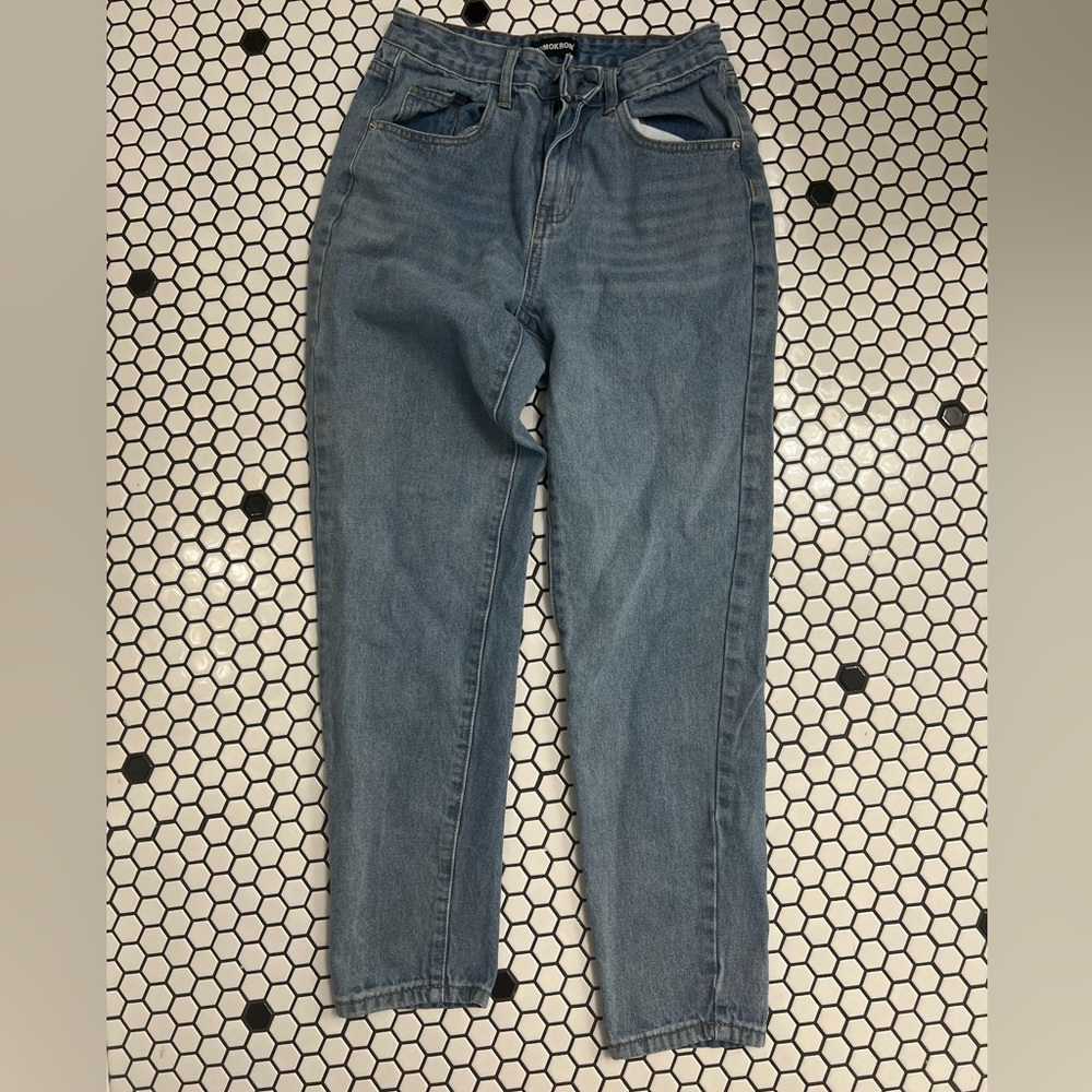 Momokrom mom jeans size 36 European dolls kill brand